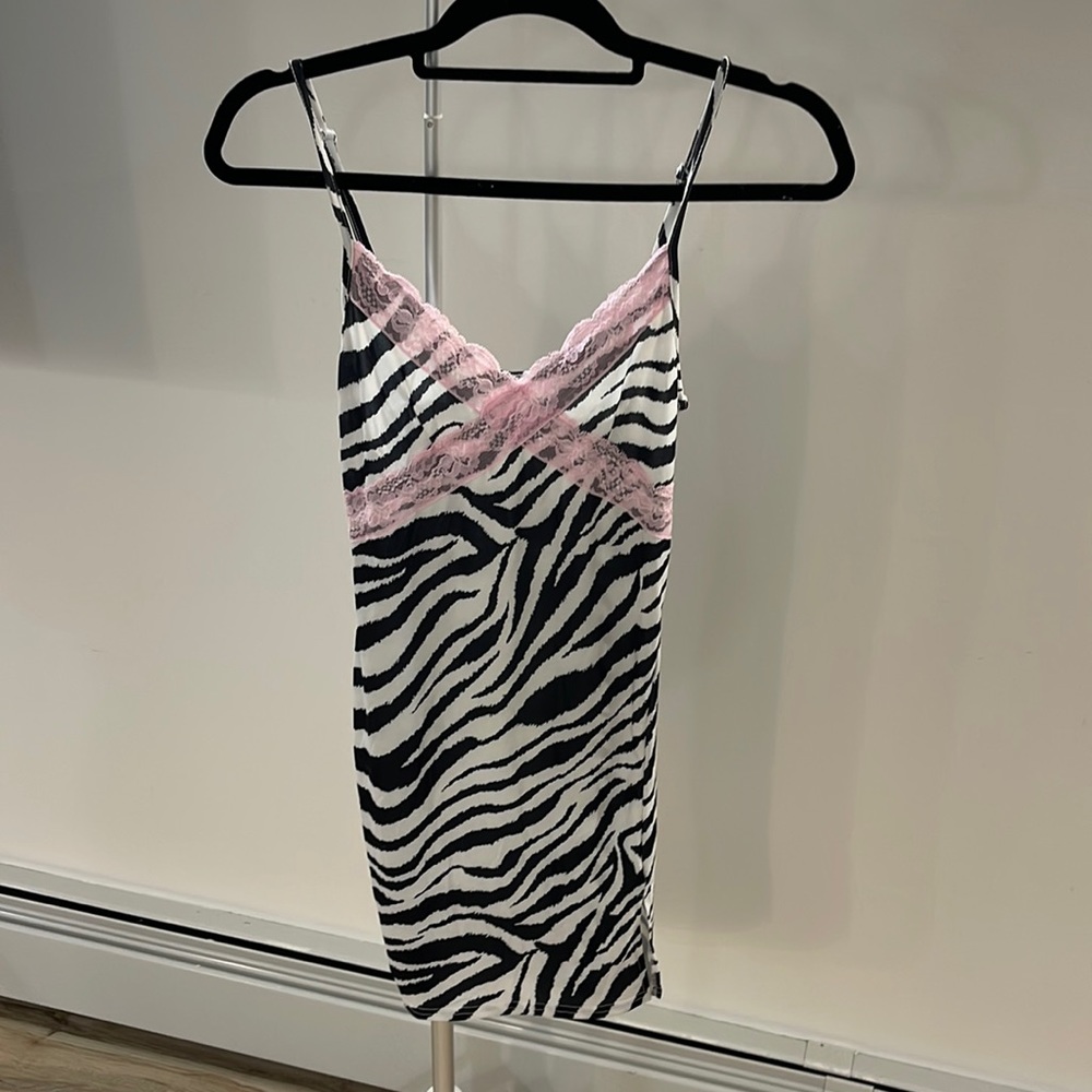 Zebra Lace Dress